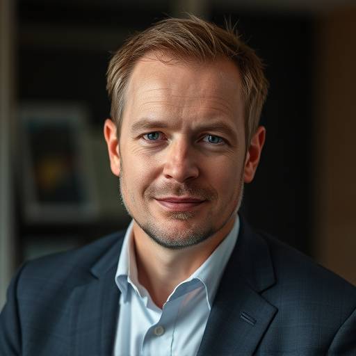 Portrett av Erik Hansen, daglig leder i Møbelkunst AS